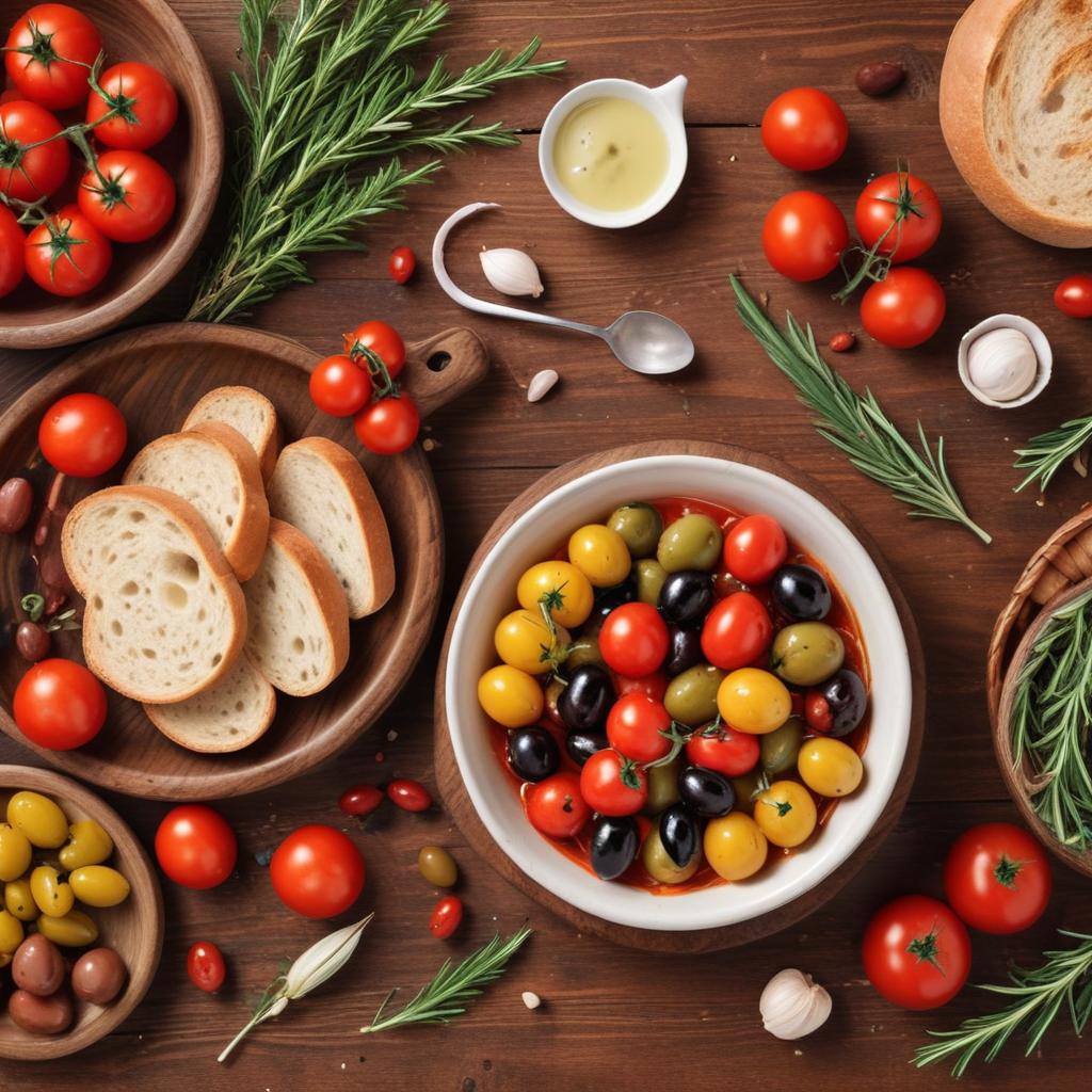 Cozinha mediterrânea: pratos saudáveis
