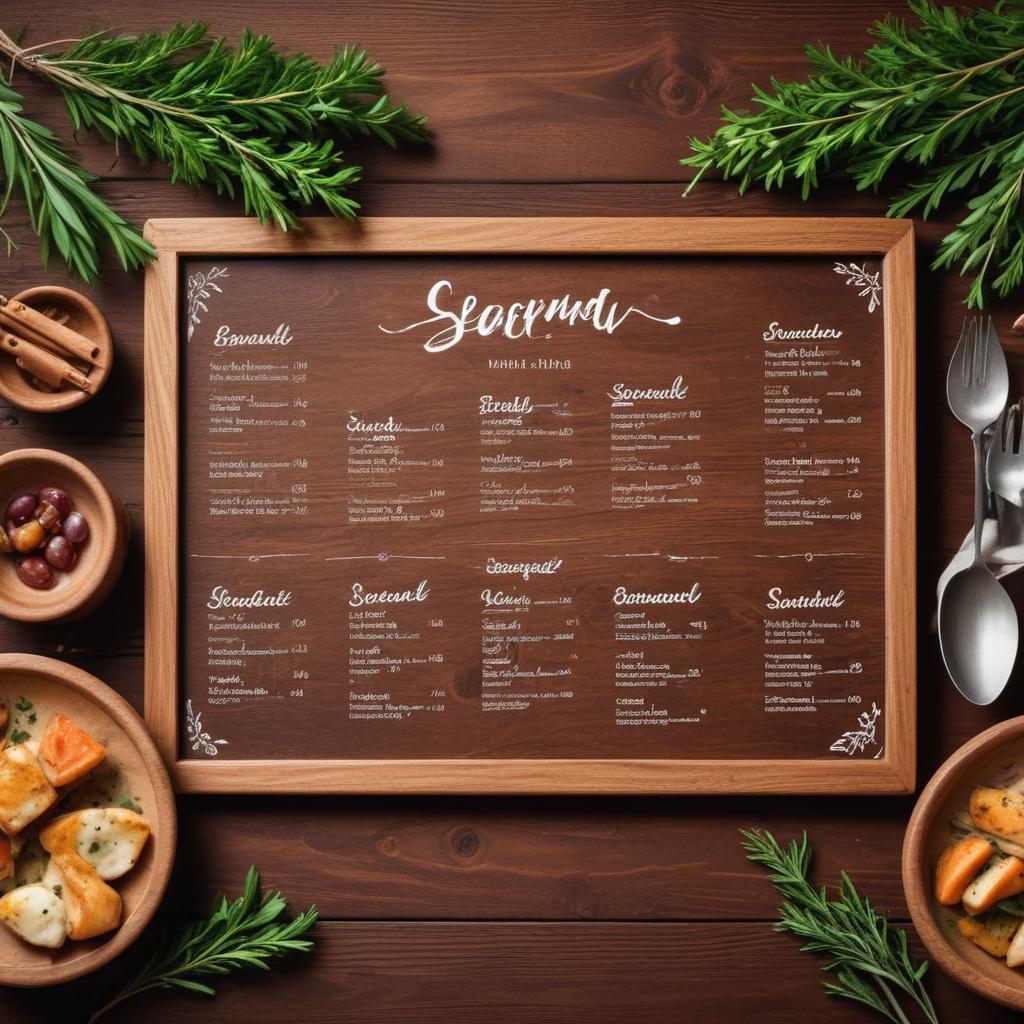 Restaurantes com menus sazonais