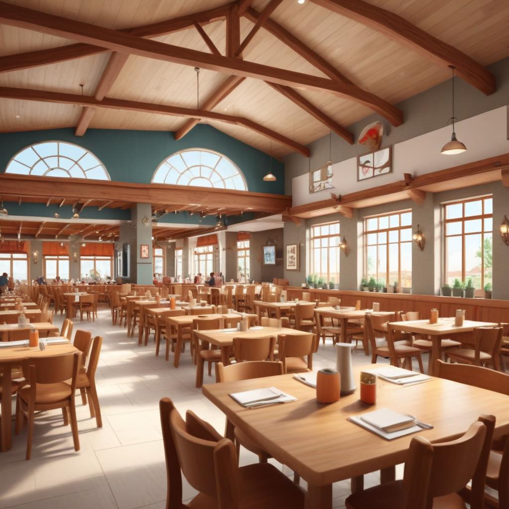 Restaurantes com espaço para famílias