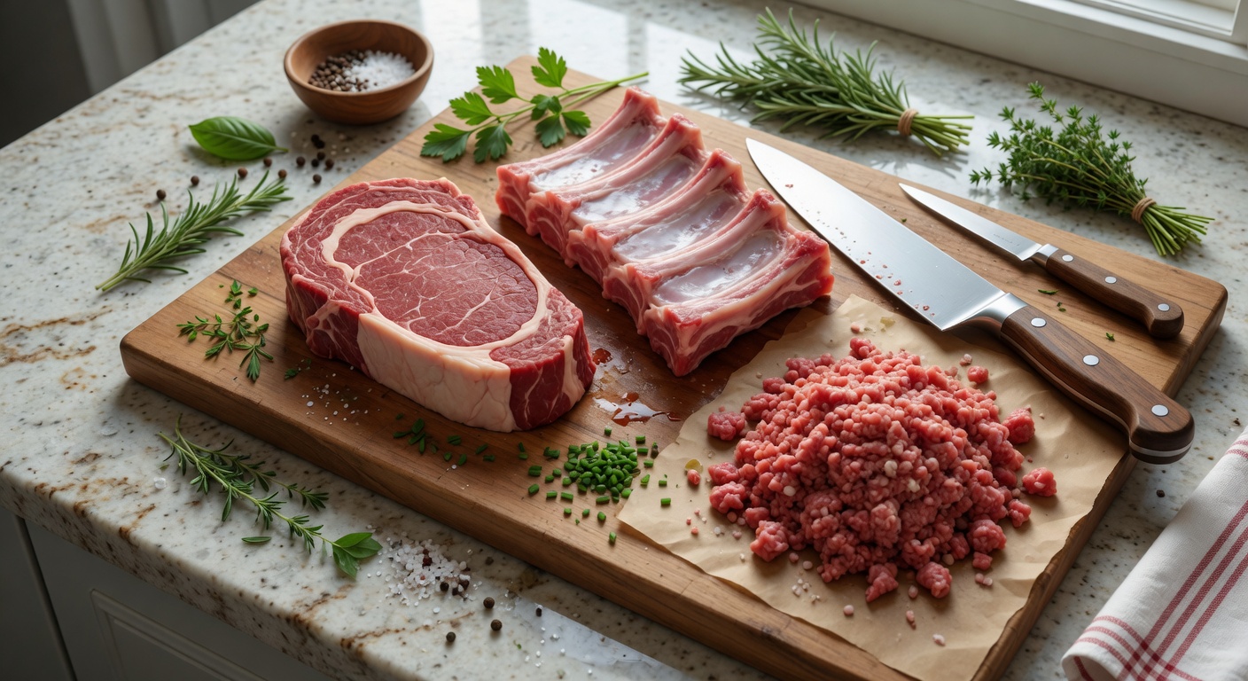 Técnicas de preparação de carnes na gastronomia