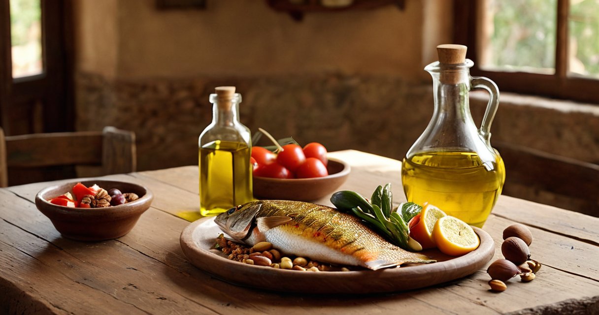 Cozinha mediterrânea e seus sabores — Benefícios para a Saúde da Dieta Mediterrânea