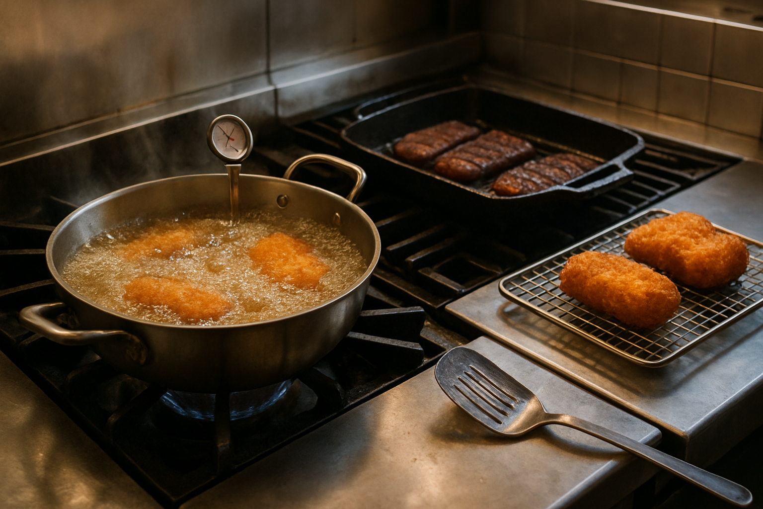Técnicas de fritura e grelhados — Erros Comuns e Como Evitar