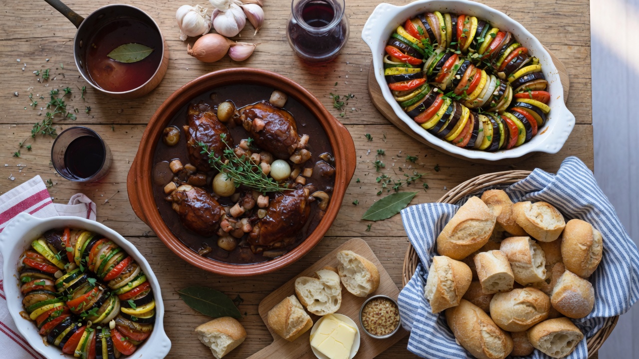 Pratos clássicos da cozinha francesa