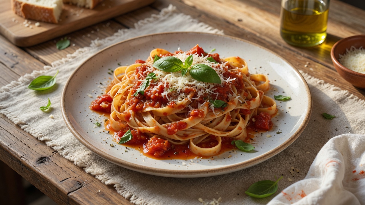 Cozinha italiana: massas e molhos