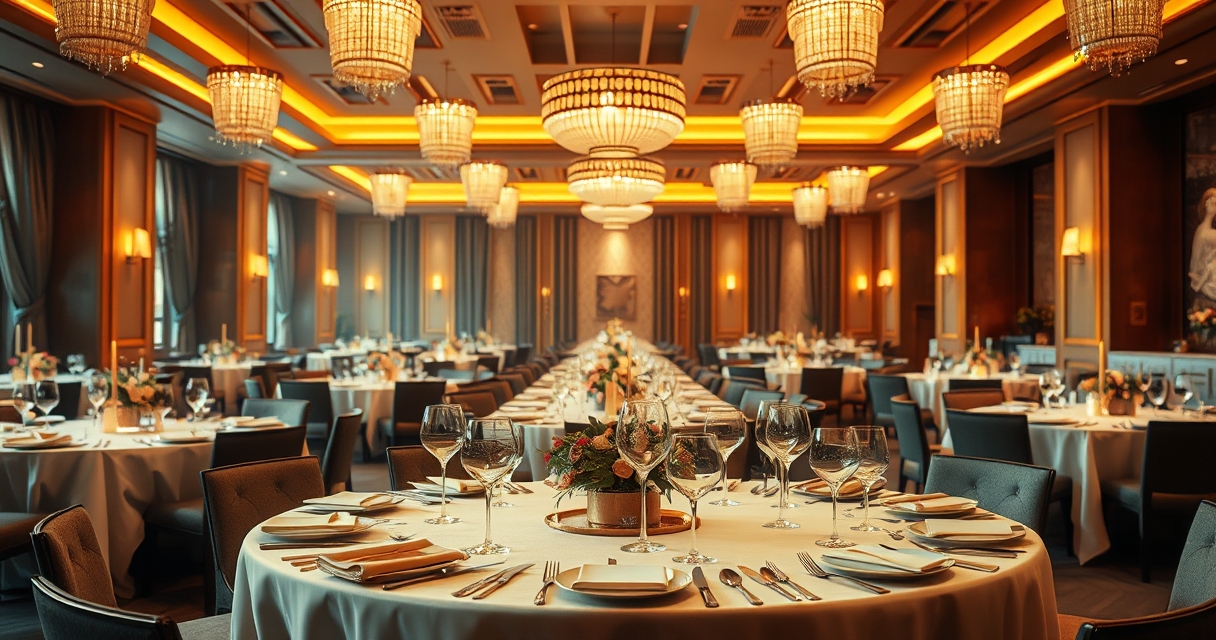 Como organizar eventos gastronômicos