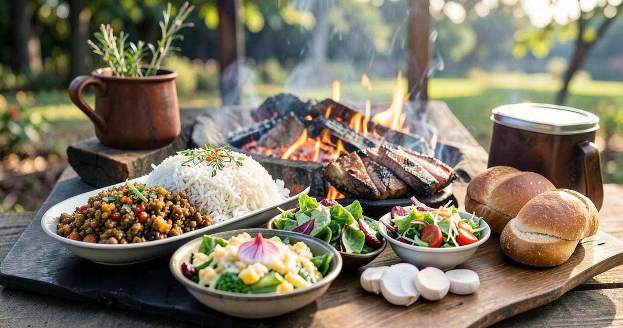 Preparação de grelhados e churrasco — Acompanhamentos e Molhos
