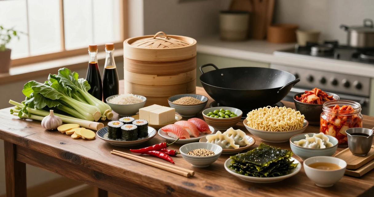 Cozinha asiática: técnicas e ingredientes